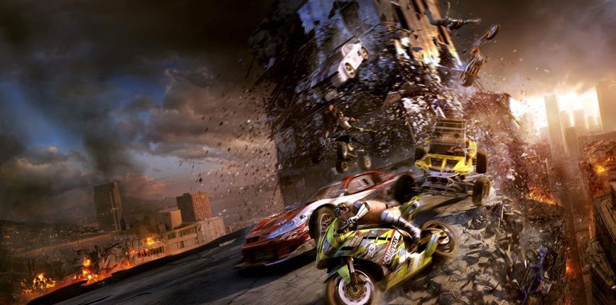 motorstorm apocalypse jeu video de voiture punk mad max