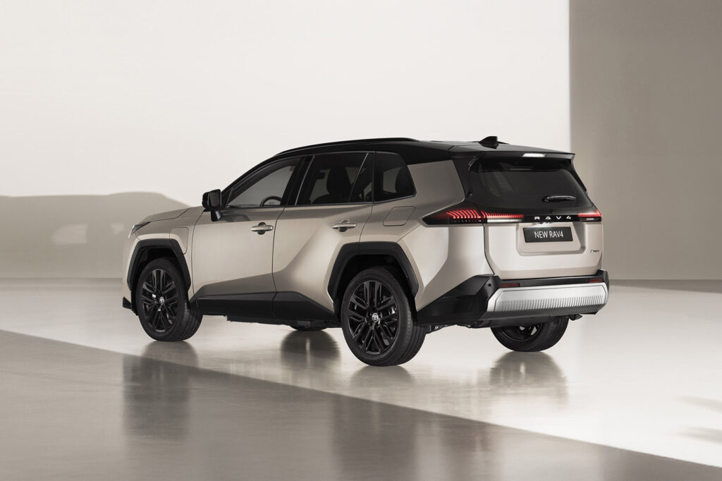 toyota rav4 2026 trois quart arrière