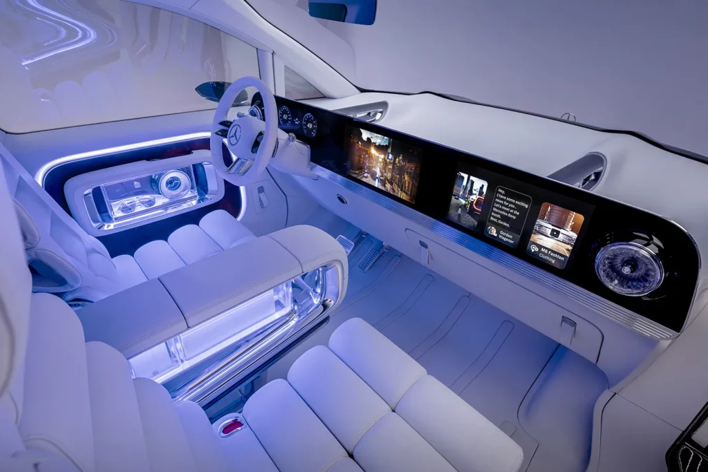 Mercedes Vision V van VIP