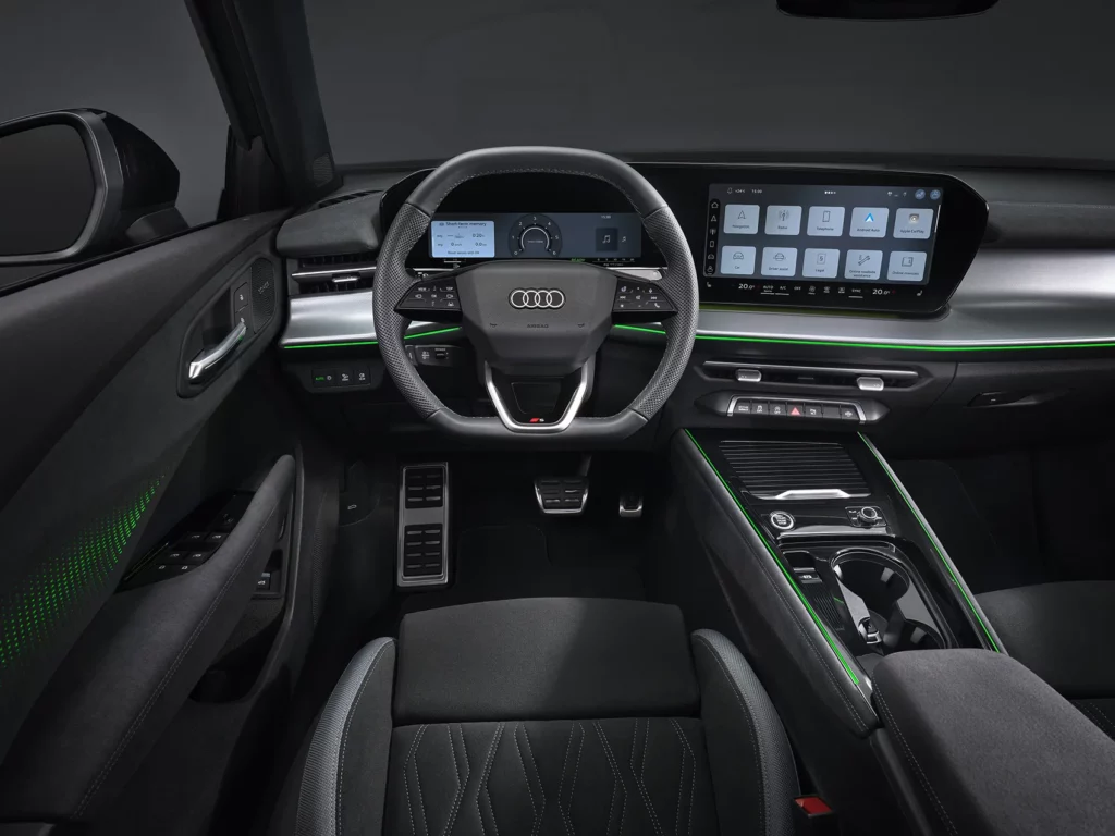 Audi Q6 2026, SUV hybride poste de conduite