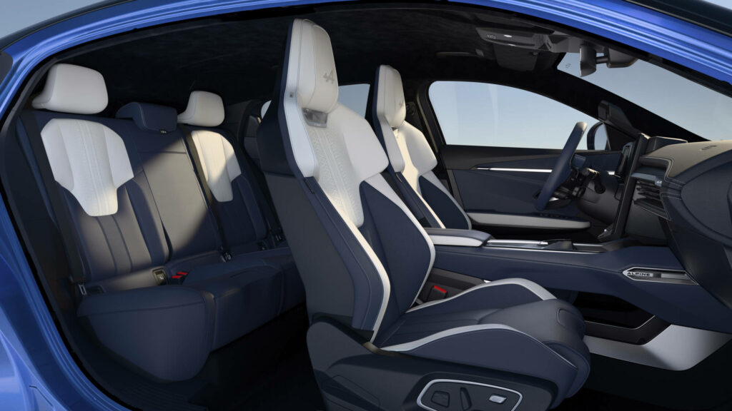 Alpine A390 habitabilité