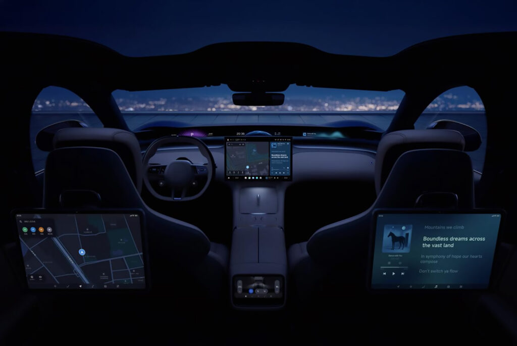 Xiaomi YU7 multimedia et habitcale