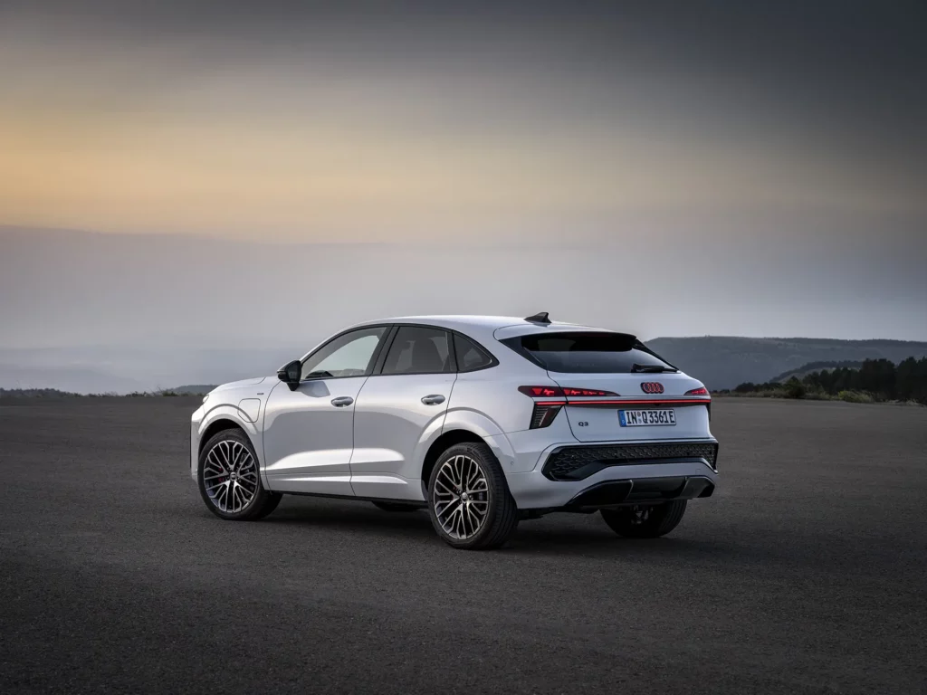 Audi Q3 Sportback 2026 trois quart arrière