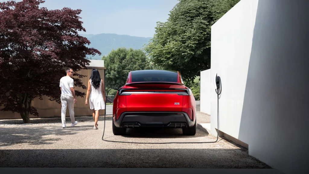 Tesla Model Y Performance 2025 vue arrière
