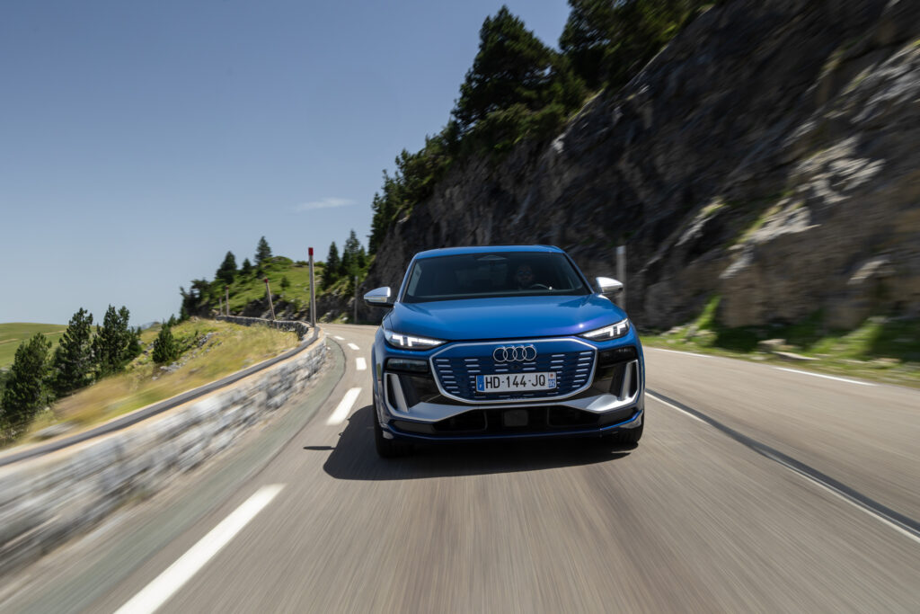 Essai Q6 Sportback e-tron Performance sur la route 