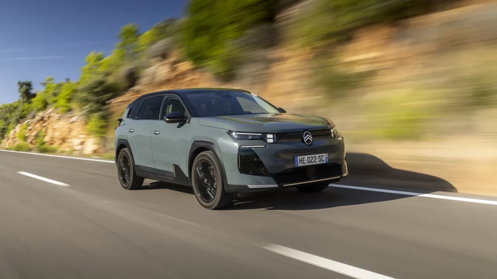 essai sur la route du Citroën ë-C5 Aircross