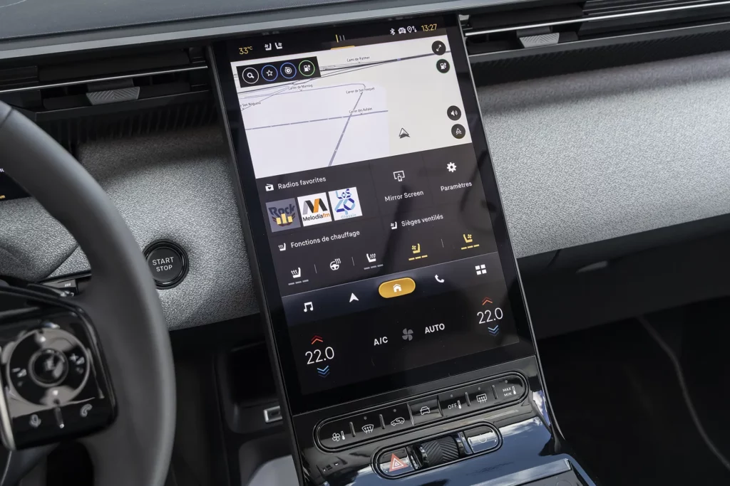 multimedia du Citroën ë-C5 Aircross