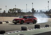 Presque 640 ch sans malus ! La nouvelle Audi RS5 propose une techno unique audi rs5 trois quart avant