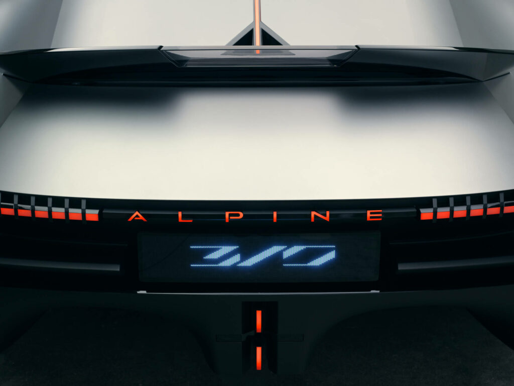 Alpine A310 Vision detail arriere